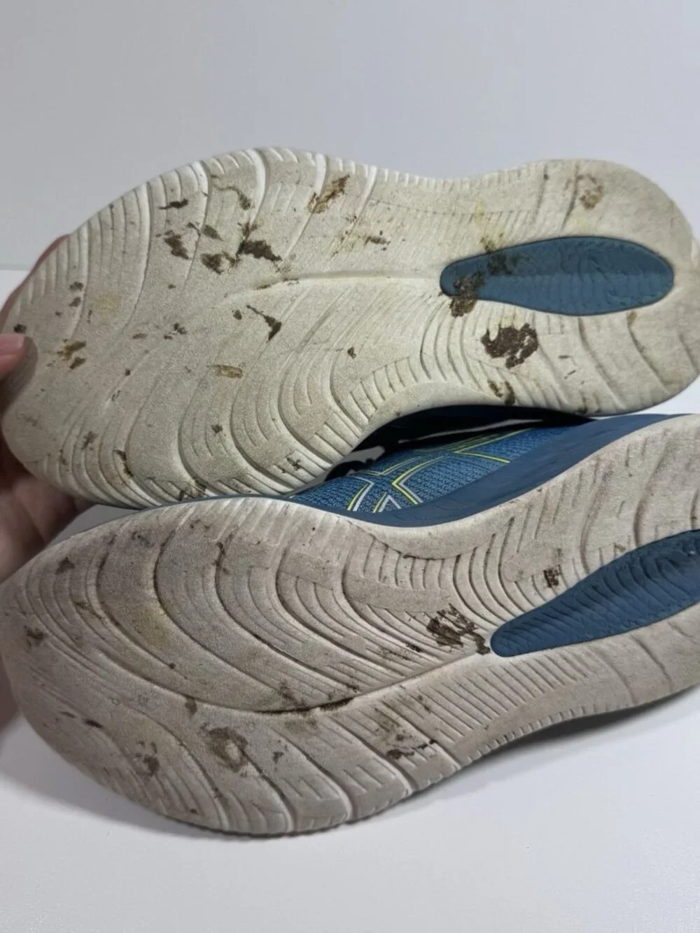 Asics Men's Gel-Cumulus 26 Running 8 41.5 Blue Real 1011B792 Athletic Workout